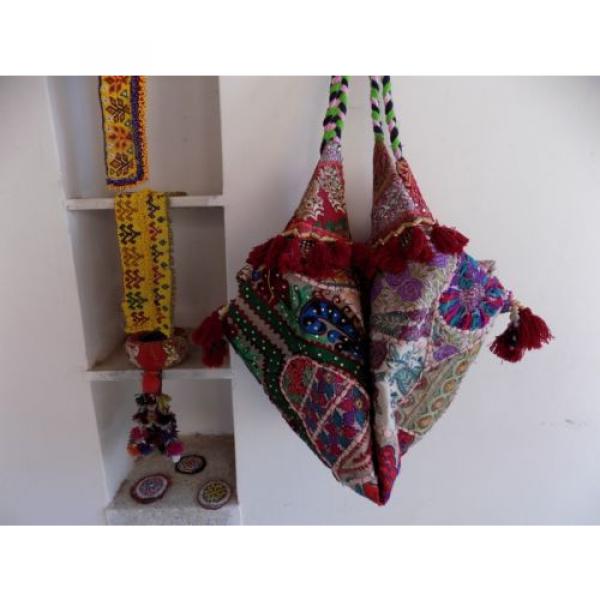 Indian Celebrity Banjara Vintage Boho Bohemian Hippie Trendy Beach Bag Kk12 #3 image