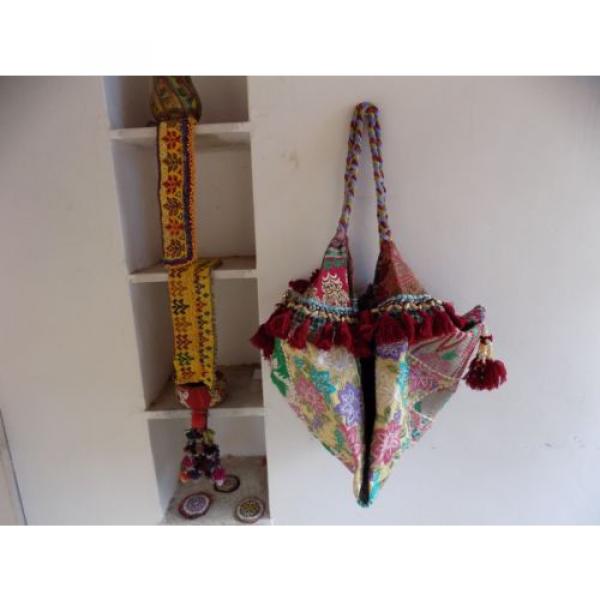 Indian Celebrity Banjara Vintage Boho Bohemian Hippie Trendy Beach Bag Kk32 #2 image