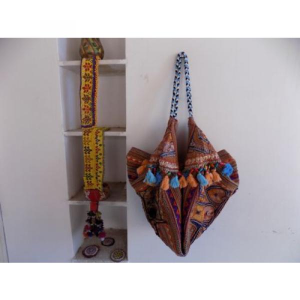 Indian Celebrity Banjara Vintage Boho Bohemian Hippie Trendy Beach Bag Kk41 #1 image