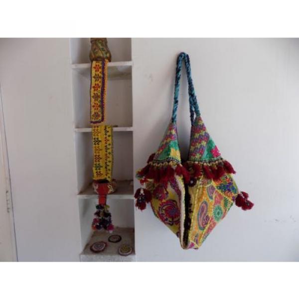 Indian Celebrity Banjara Vintage Boho Bohemian Hippie Trendy Beach Bag Kk14 #1 image