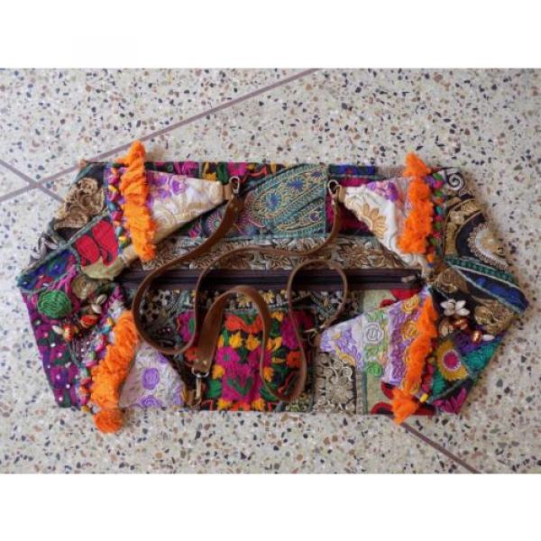 Indian Celebrity Banjara Vintage Boho Bohemian Gypsy Trendy Beach Bag Kk48 #5 image