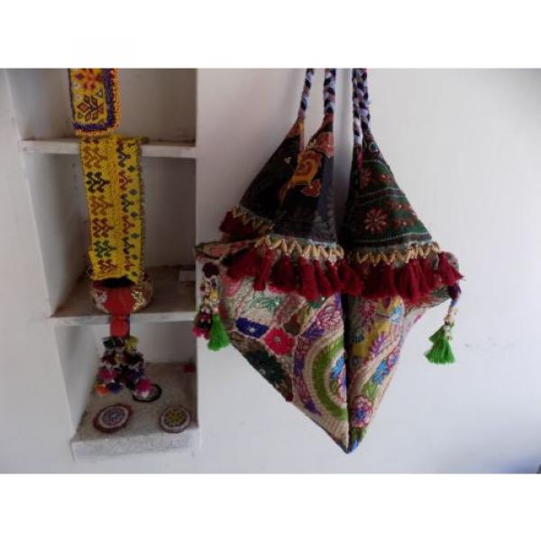 Indian Celebrity Banjara Vintage Boho Bohemian Hippie Trendy Beach Bag Kk18 #3 image