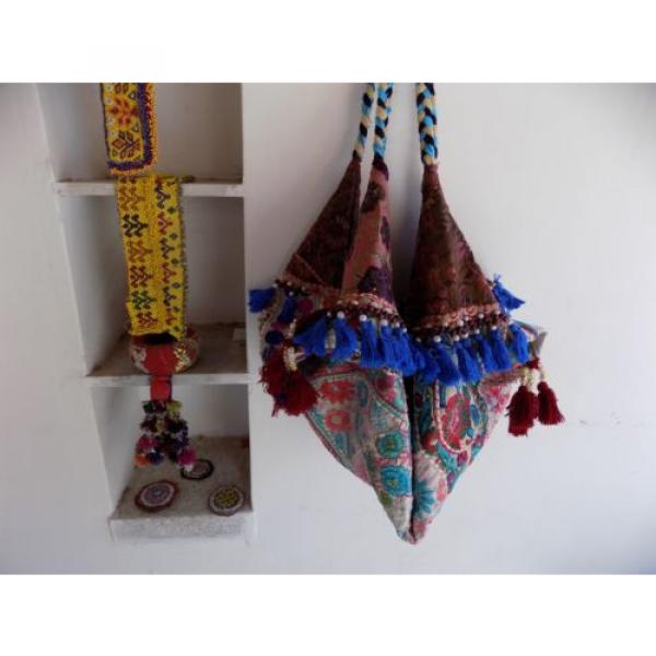 Indian Celebrity Banjara Vintage Boho Bohemian Hippie Trendy Beach Bag Kk19 #4 image