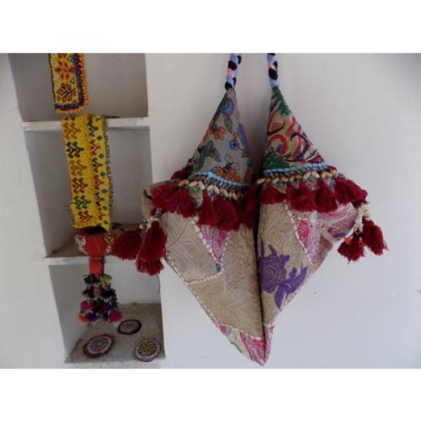 Indian Celebrity Banjara Vintage Boho Bohemian Hippie Trendy Beach Bag Kk27 #1 image