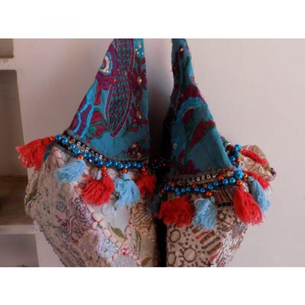 Indian Celebrity Banjara Vintage Boho Bohemian Hippie Trendy Beach Bag Kk42 #3 image