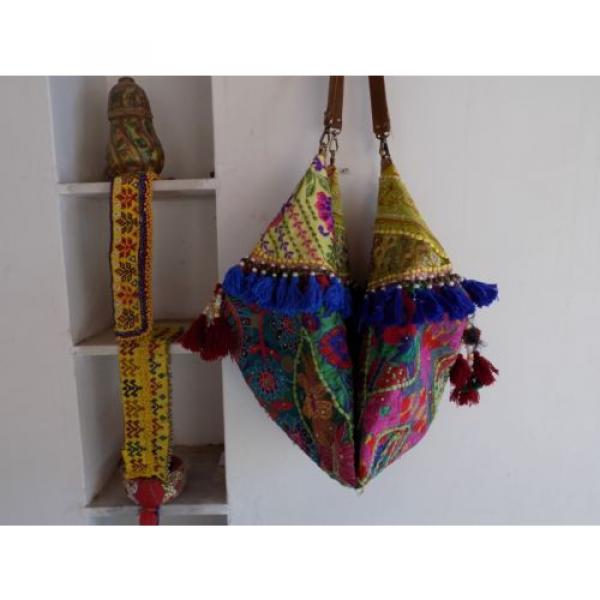 Indian Celebrity Banjara Vintage Boho Bohemian Gypsy Trendy Beach Bag Kk49 #1 image