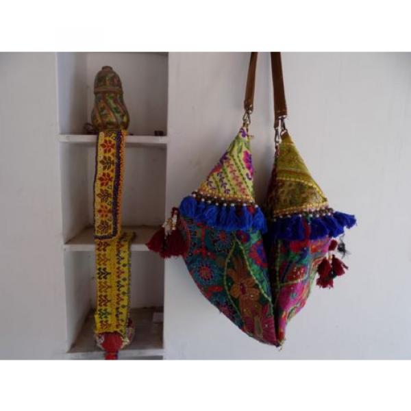 Indian Celebrity Banjara Vintage Boho Bohemian Gypsy Trendy Beach Bag Kk49 #4 image