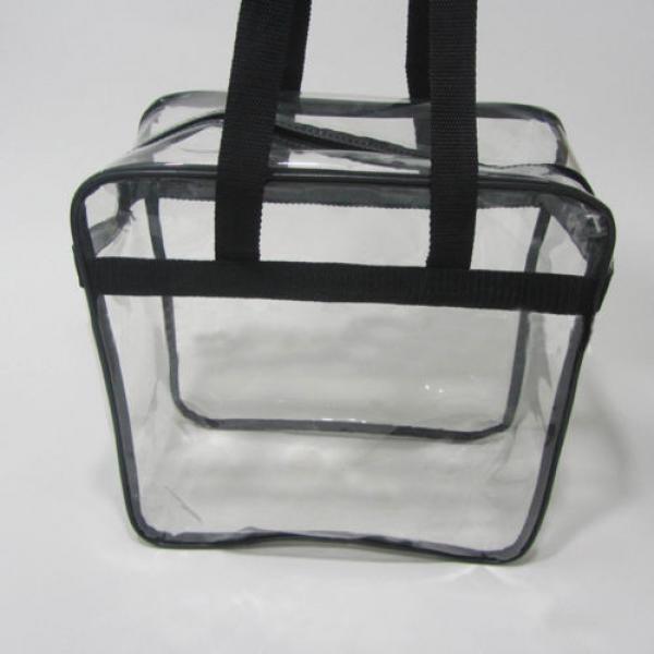 Clear Tote Bag Bags Crystal PVC Transparent Women Fashion Handbag Shoulder Beach #4 image