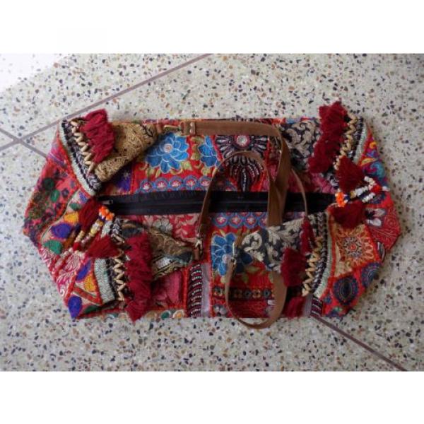 Indian Celebrity Banjara Vintage Boho Bohemian Gypsy Trendy Beach Bag Kk55 #5 image