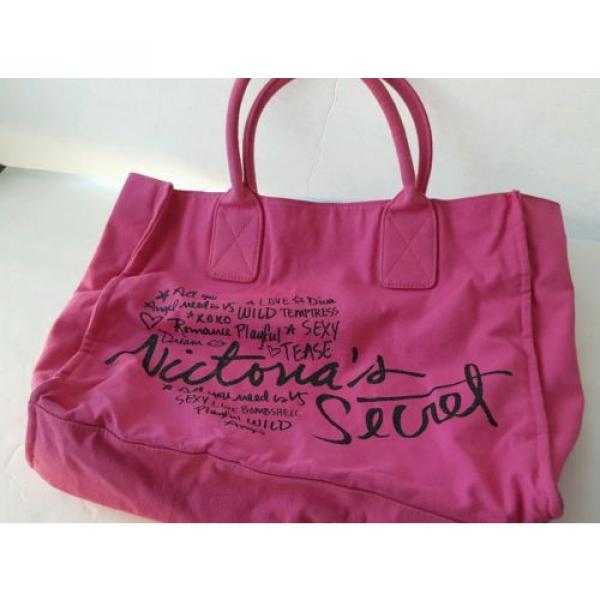 VICTORIA&#039;S SECRET PINK TOTE BEACH BAG Very Sexy LTD EDITION All You Need is VS #1 image