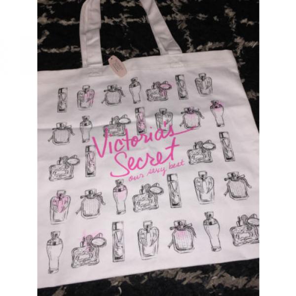 NEW Victorias Secret OUR SEXY BEST Tote Perfume Bottles  Beach Book Bag Shopper #1 image