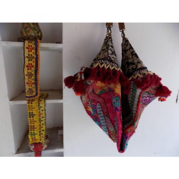 Indian Celebrity Banjara Vintage Boho Bohemian Gypsy Trendy Beach Bag Kk59 #4 image