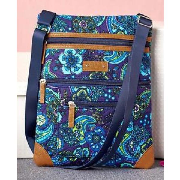 New Quilted Crossbody Bag Organizer Fun Traveling Beach Take Anywhere Sexy Print #1 image