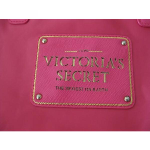 VICTORIA&#039;S SECRET Sexy  BEACH  or OVER NIGHT TOTE BAG PURSE - HOT PINK #2 image