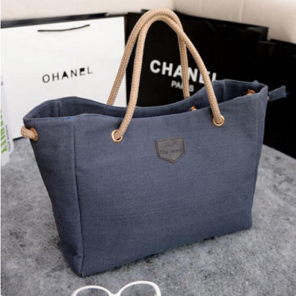 Women&#039;s Girl&#039;s Summer Bags Beach Tote Shoulder Shopping Bag School Handbag #4 image