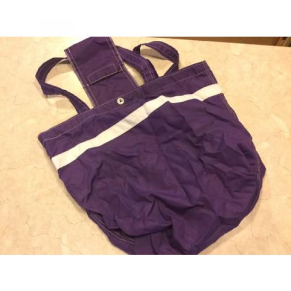 Birdwell Beach Britches. Tote Bag Purple Used Nice Condition #4 image