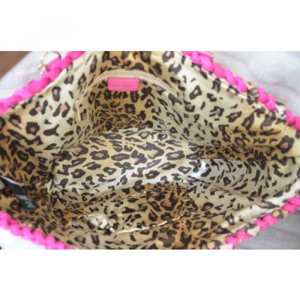 Bebe pocketbook handbag tote beach bag leopard Tote 192008 pink #3 image