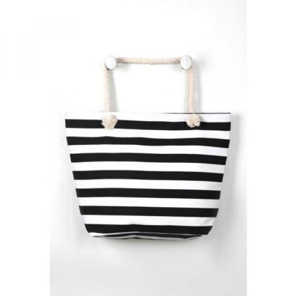 Beach Stripes Tote Bag #4 image