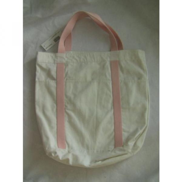 AMERICAN APPAREL COTTON CANVAS BEACH BAG WOMENS POCKET TOTE PURSE BAG OS #2 image